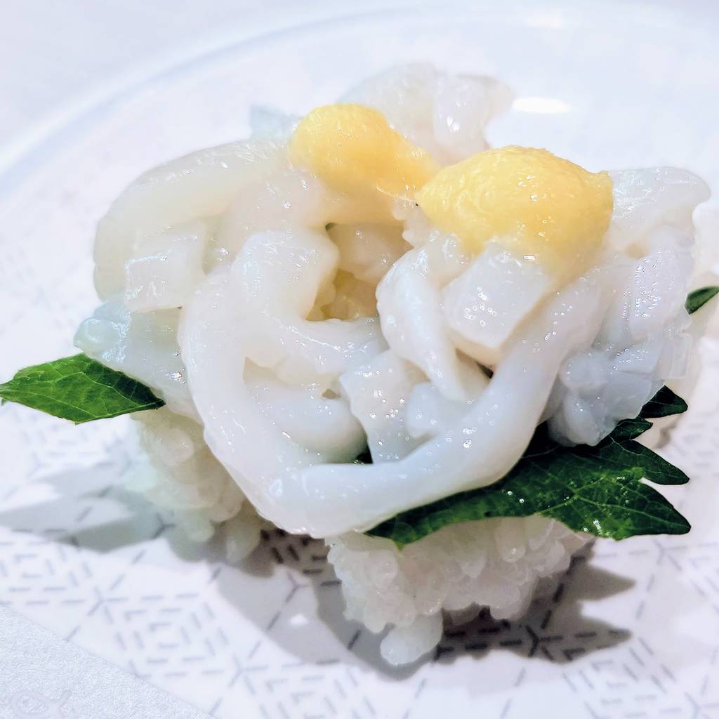 大葉真いか握り