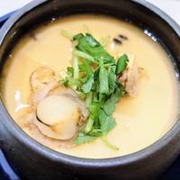 たっぷりあさりと帆立のあんかけ茶碗蒸し