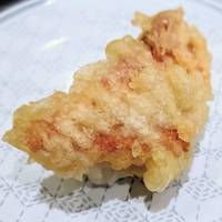 青森県産　金目鯛の天ぷら握り