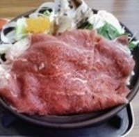 こだわり割り下のすき焼き