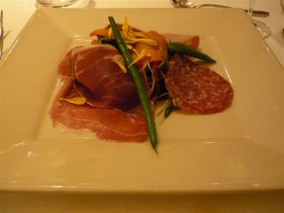 パルマ産プロシュートサラダ