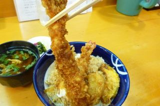 関東風海老天丼