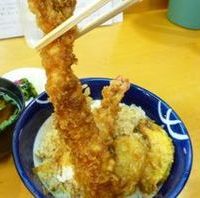 関東風海老天丼