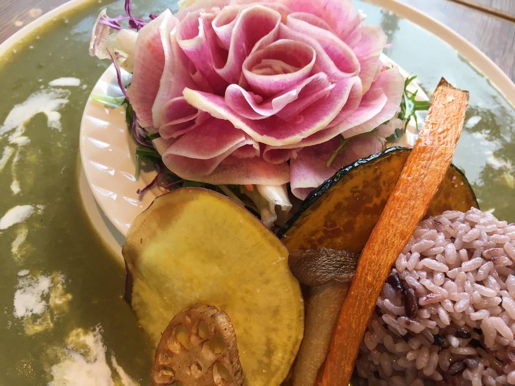 グリーンカレープレート