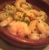 小エビのグツグツアヒージョ