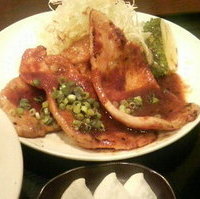 豚ロース味噌焼き