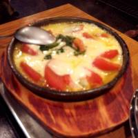 ミックスもんじゃ　＋　キムチ（トッピング）