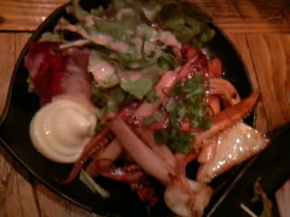 イカの鉄板焼き