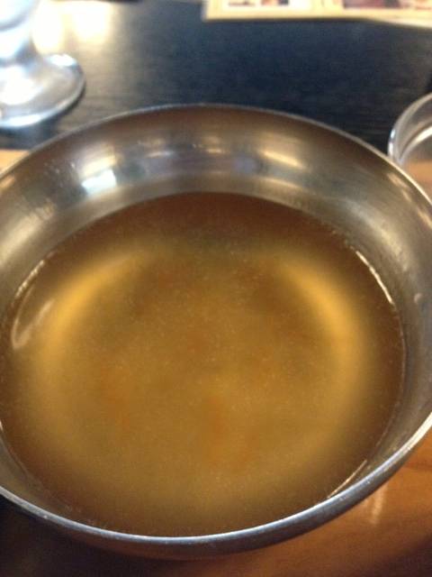 ランチセットのスープ