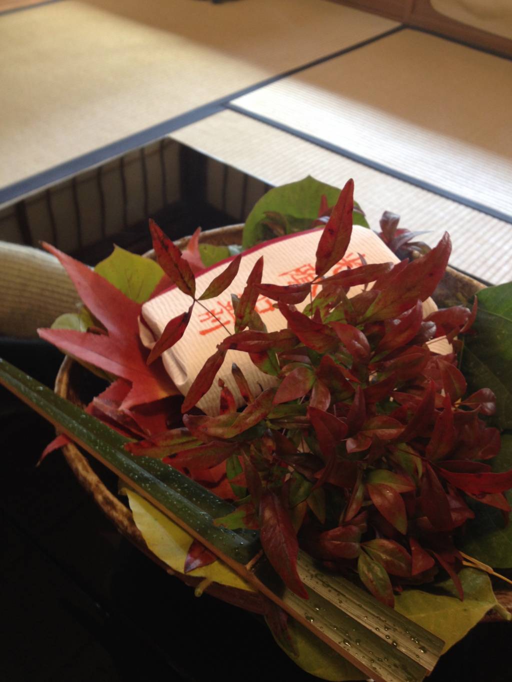 焼き物、落ち葉焼き