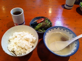 タンシチュー定食