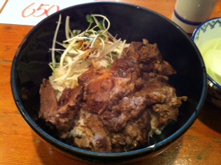 チャーシュー丼