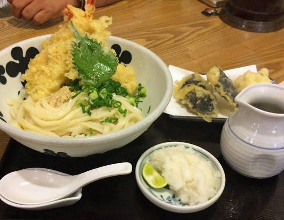 えび三昧ぶっかけ冷熱大