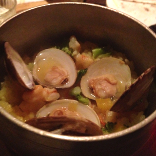 釜炊きパエリア