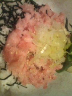 まぐろネギトロ丼