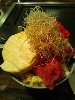 カマンベール明太モチもんぢゃ