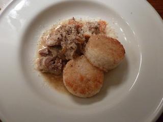 帆立のガーリックバター焼き