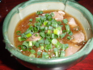 さっぱりすなぎもポン酢