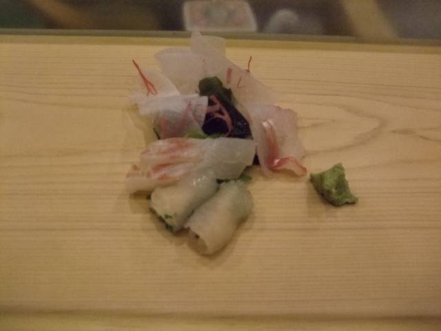 カワハギ、鯛、ヒラメ