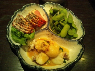 酒肴　三種盛り合わせ