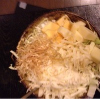 ３種のチーズもんじゃ