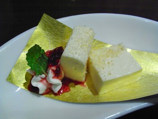 豆乳とはちみつのレアチーズ