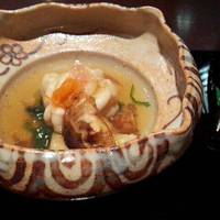 鱈の白子と和歌山の松茸のすだち煮