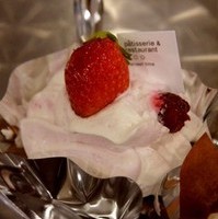 苺のモンブラン