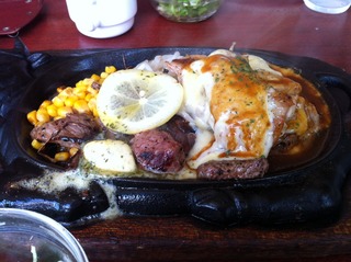 チーズチキン＆サイコロステーキ