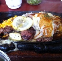 チーズチキン＆サイコロステーキ