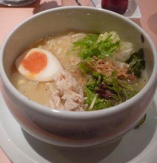 鶏白湯塩そばセット