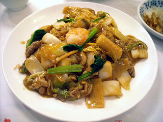 五目あんかけ焼きそば