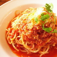 ツナとトマトのパスタ