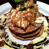 栗と木の実のカスタードパンケーキ