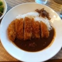 カツカレーセット