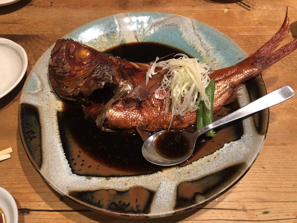 キンメの煮付け