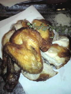 骨付若鶏の丸揚