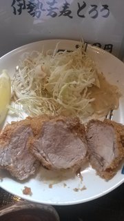 麦とろろとヒレカツ御膳