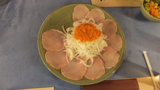 ロースハムのオードブル