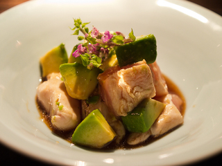 ささみとアボカドの山葵和え