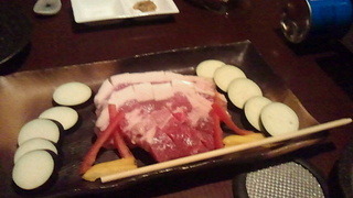 黒豚ロースの溶岩焼き