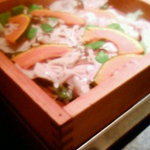 三元豚と彩り野菜の蒸ししゃぶ