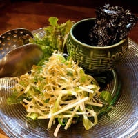 じゃこと九条ねぎのサラダ