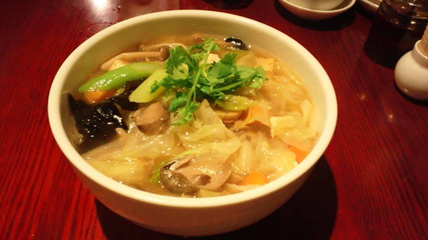 素菜麺