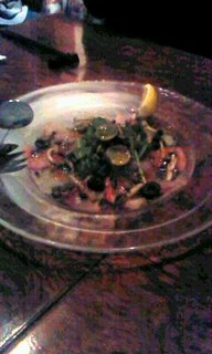 鮮魚のカルパッチョ