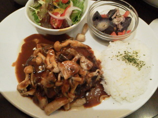 ワンプレートランチハンバーグ