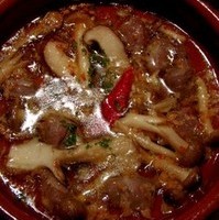 砂ずりのアヒージョ