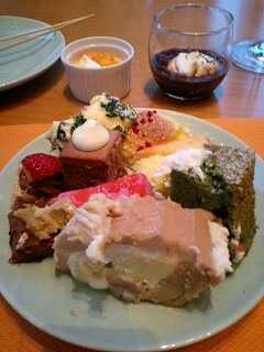 デザートブッフェ