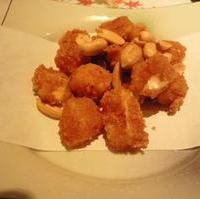 カマンベールチーズの柿揚げ