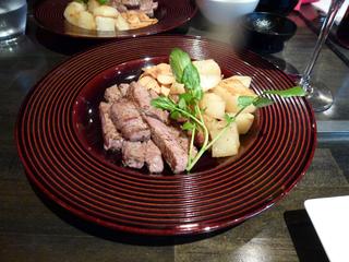 ロースステーキランチ